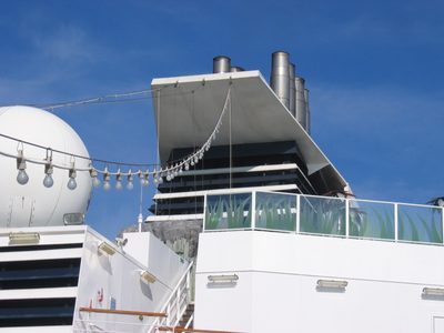 A few up to the Lido deck