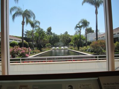 The small house at the far end of the reflecting pond is...