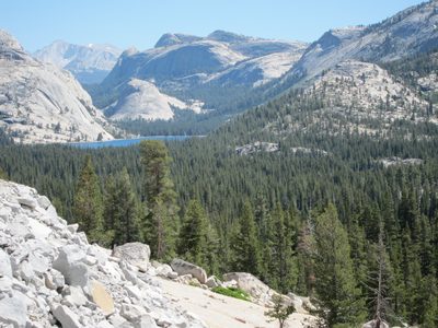 And the view of Tenaya Lake from Olmsted Point.  All the...