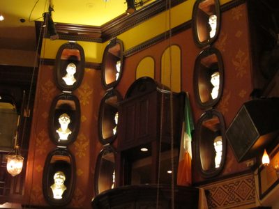 The interior of a place in New York ... an Irish Pub...