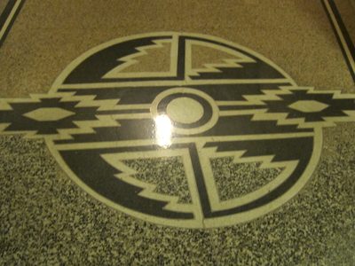All the designs were very Art Deco-ish (it is the 30's)...