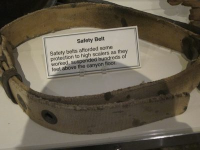 There were 85 men who died during the construction of...