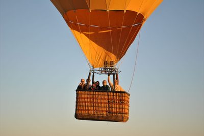 Clearly up and away