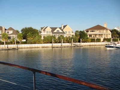 View from the deck of "Southern Drawl" as we pull away...