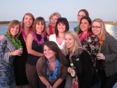 And all the lovely ladies with the bride.