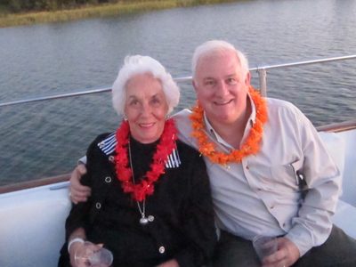 Grace's grandmother and Uncle Greg Bowles