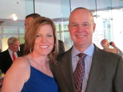 Holly with good friend Bill