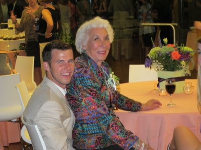 Grace's grandmother with Justin