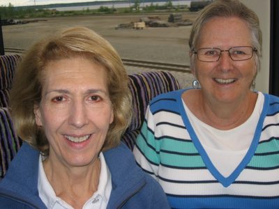 Judy seemed to feel that we had "bronzed" up in AZ.  I...