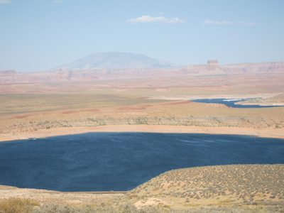 Better view of Navajo Mountain