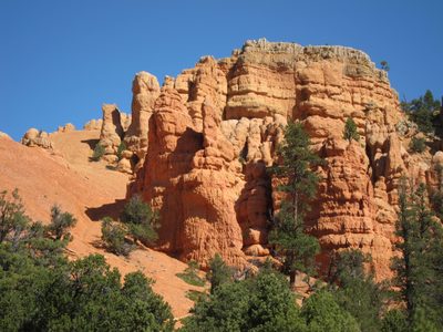 On the road to Bryce, you go through an area called Red...