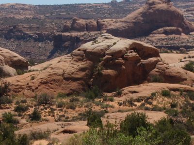 See it climbing out of the canyon?