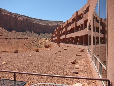 The View from outside.  Around $250 a night