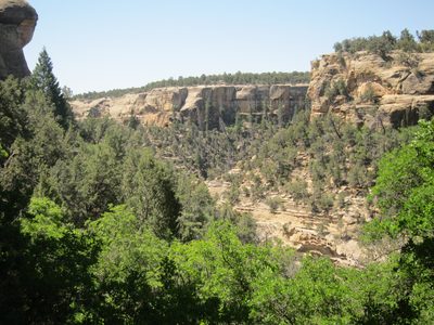 A few into the valley (where the water is found) from...