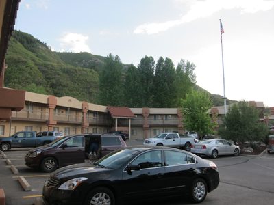 Our trusty chariot parked at the BW in Durango. ...