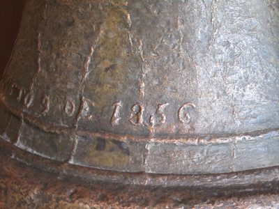That is 1356 ... probably the oldest 'thing' I've ever...