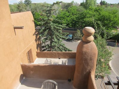 A view from our patio at the Inn.  It's build to...