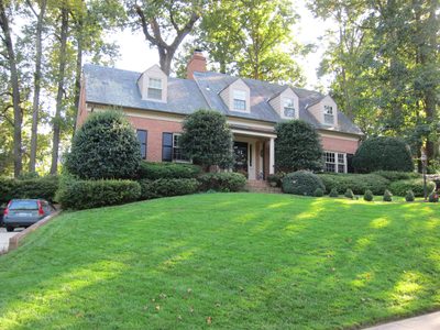 About ten miles away, the first house bought by Peter...