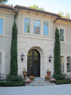 Front door.