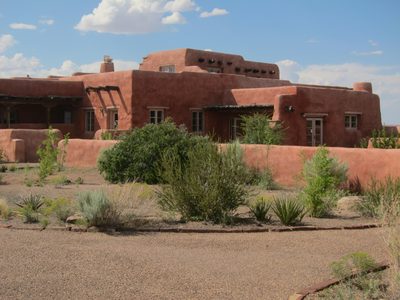 The original "Fred Harvey" inn / restaurant in the park...