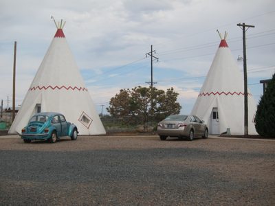 Most of the cars parked around are pretty old, but this...