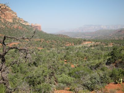 View from our ascent