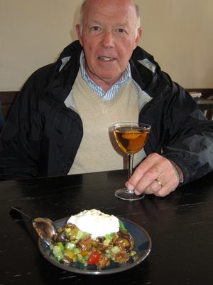 Dad enjoying a sip of his Rye-based Monte Carlo at...
