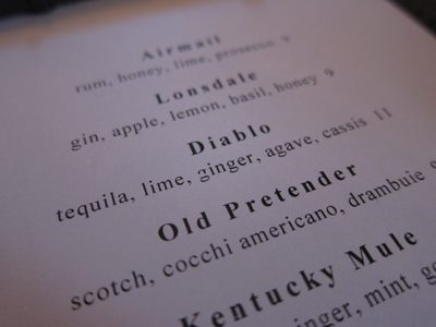 Mom was drinking a Diablo.  Alas, no photo proof of that.