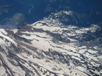 Just the trailing south side of Rainier.