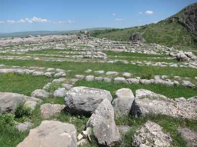 The remains of Hattusa, the capitol city of the Hittites...