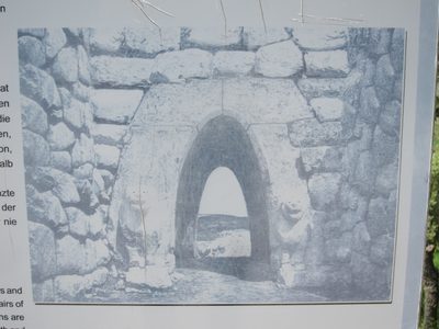 What they think one of the entrances to the city looked like