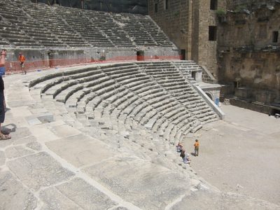 Tremendous acoustics. Joan (not pictured) stood in the...