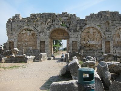 It was hard to tell if something like this, the gates to...