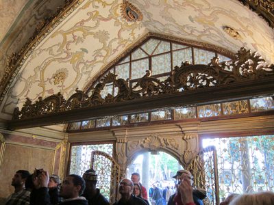 Ornamentation everywhere.