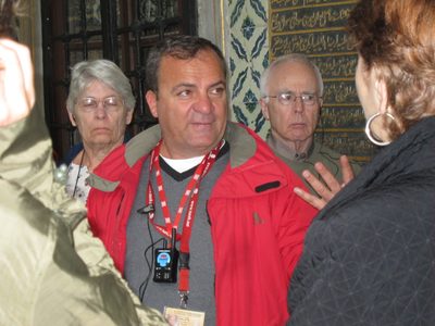 Our group wasn't always happy - Sonol kept his spirits.