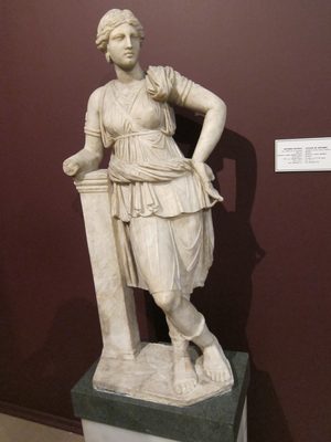 One of many many Roman sculptures in the Museum.