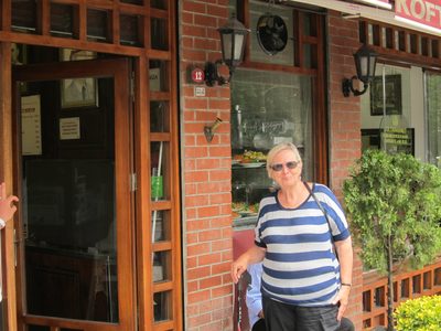 Standing outside the Koftecisi