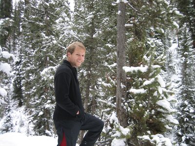 John overlooks the Falls.