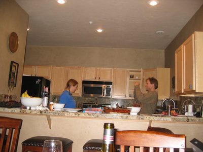 Mom taking a picture of John taking a picture of...