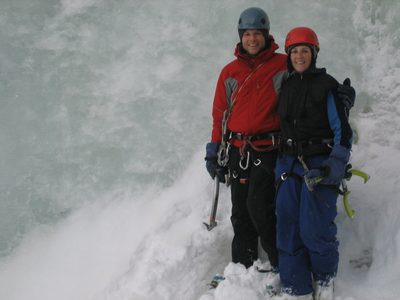John and Catherine post-climb shot.