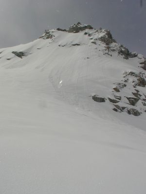 Note to self:  Don't ski this slope.