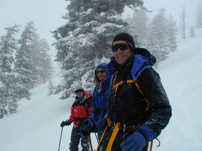 From left to right, Cathy, Alan, and Bob, after enjoying...