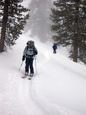 Al on the trail.