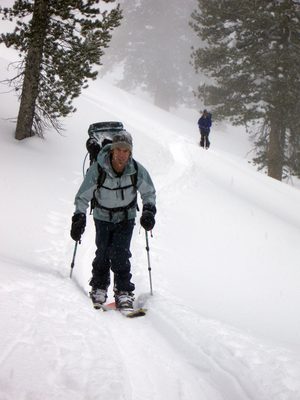 Al and John on the trail.