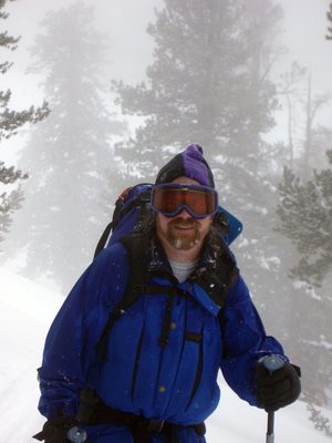 John on the trail.