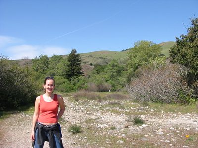 Rachel in Big Sur.