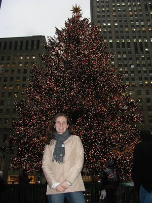 Rachel visits John in New York over Christmas break...