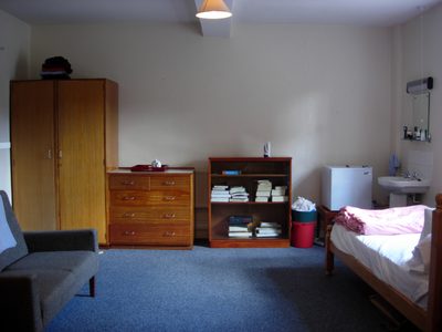 My room at the Rose Lane Building. 