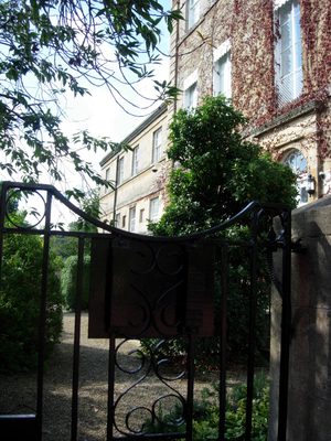 The little gate where I enter.