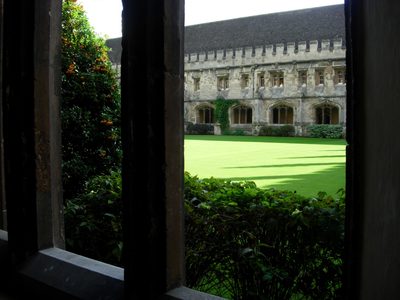 More of the 15th-century cloisters. You'll understand...